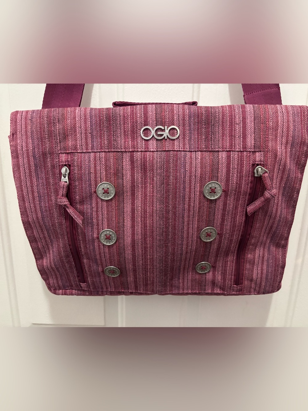 OGIO Computer Messager Bag Computer Wine Burgundy NICE Crossbody